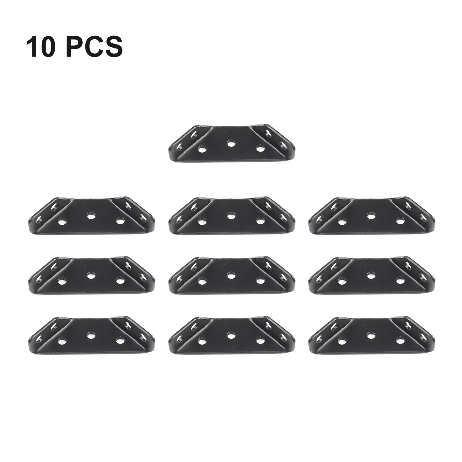 

Furniture Frame Corner Connector Brackets with Triangular Shape Providing Stable Support for Bookcases Kitchens and Cabinets