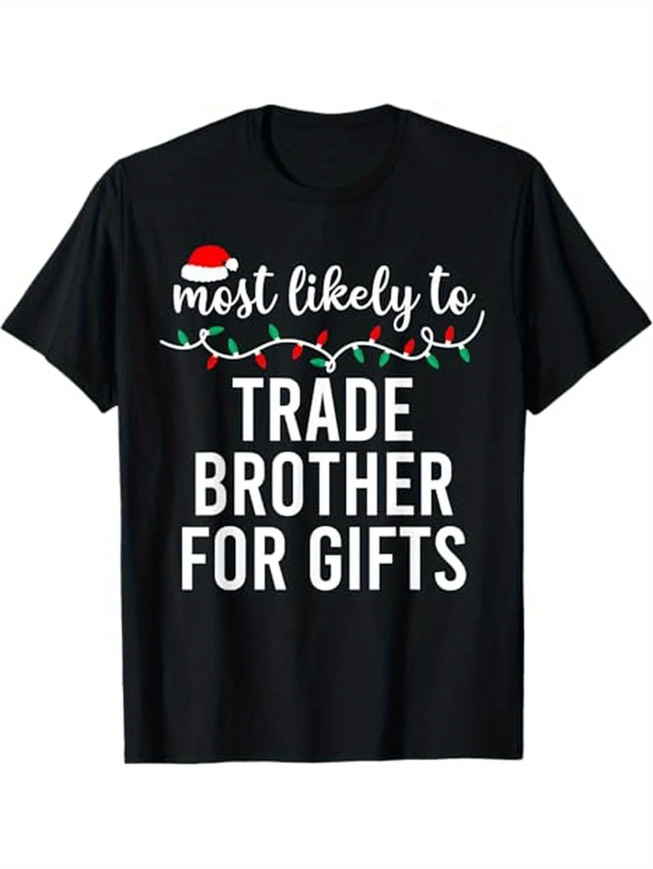 

Men's Christmas Pajamas Tee, 100% Cotton, Family Outfit S-XXXL Tee
