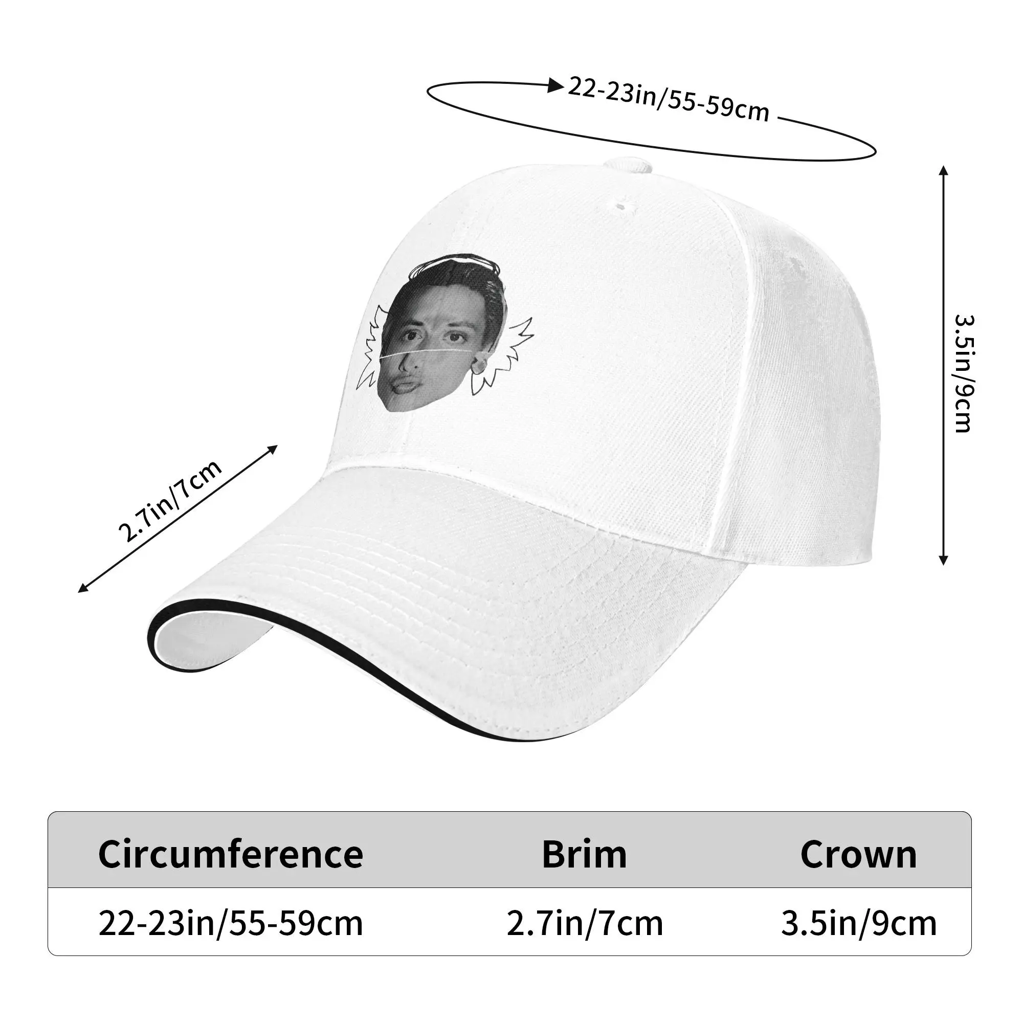 Summer Casual Baseball Cap CA7RIEL & Paco Amoroso Papota Tour Outdoor Gym Hip Hop Hats Female Male Breathable Funny Baseball 5