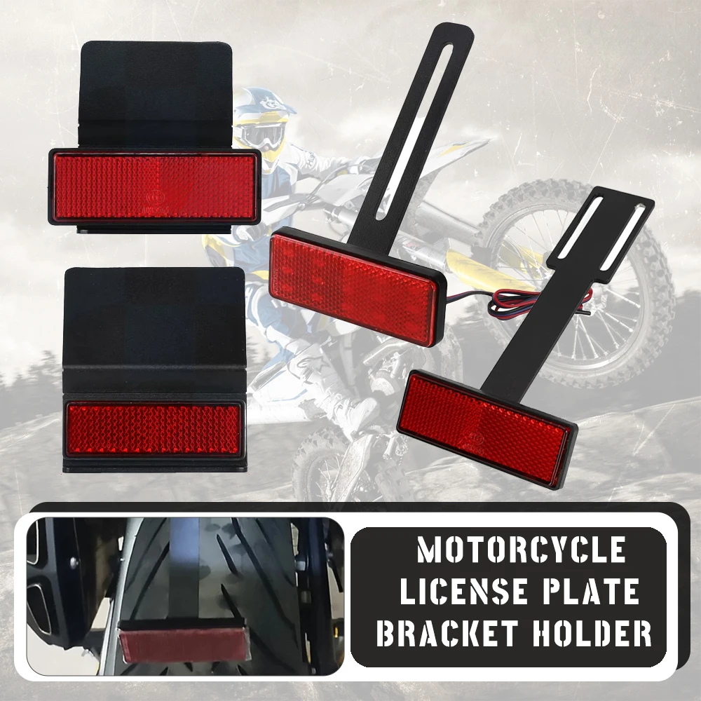 

Для Yamaha XTZ660 XTZ750 XTZ1200 SUPER TENERE 700 900 аксессуар для мотоцикла, держатель номерного знака, удлиненный хвостовой отражатель XT600 Z/ZE