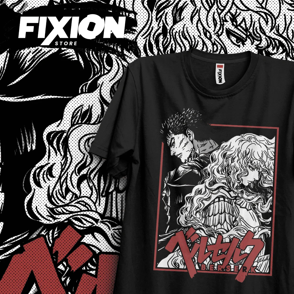 Manga T-shirt Berserk – Guts y Griffith #MA [N] Anime Tee