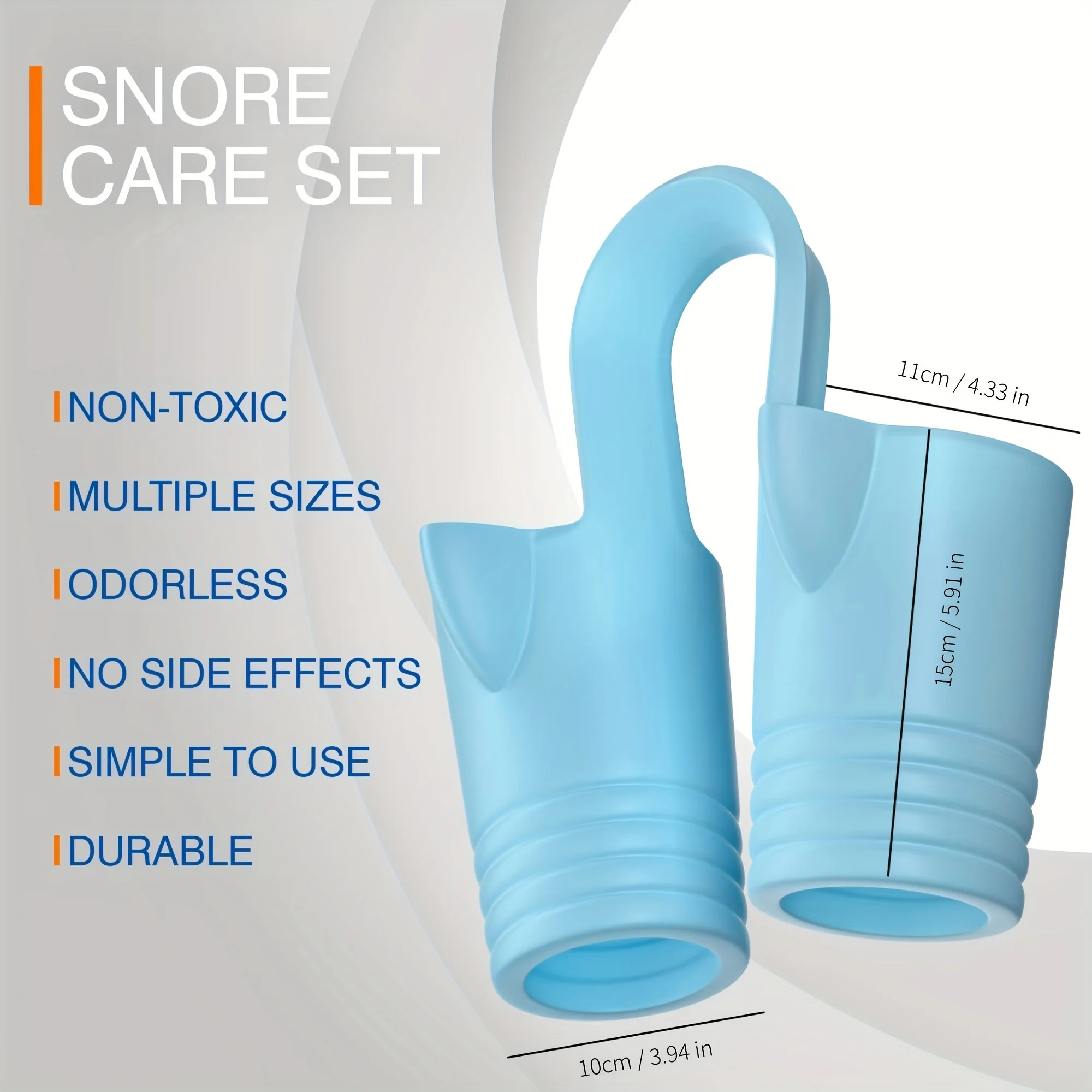 8 Pcs Set of Nose Vents Effective Snoring Solution Nasal Dilators, Anti Snoring Devices Snore Stopper Sleep, Allergy