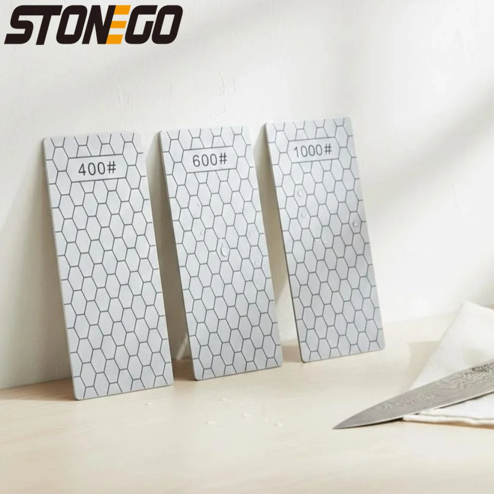 

Diamond Knife Grinding Stone 400#/600#/1000# Ultra-thin Honeycomb Surface Sharpening Tool for Kitchen Knives