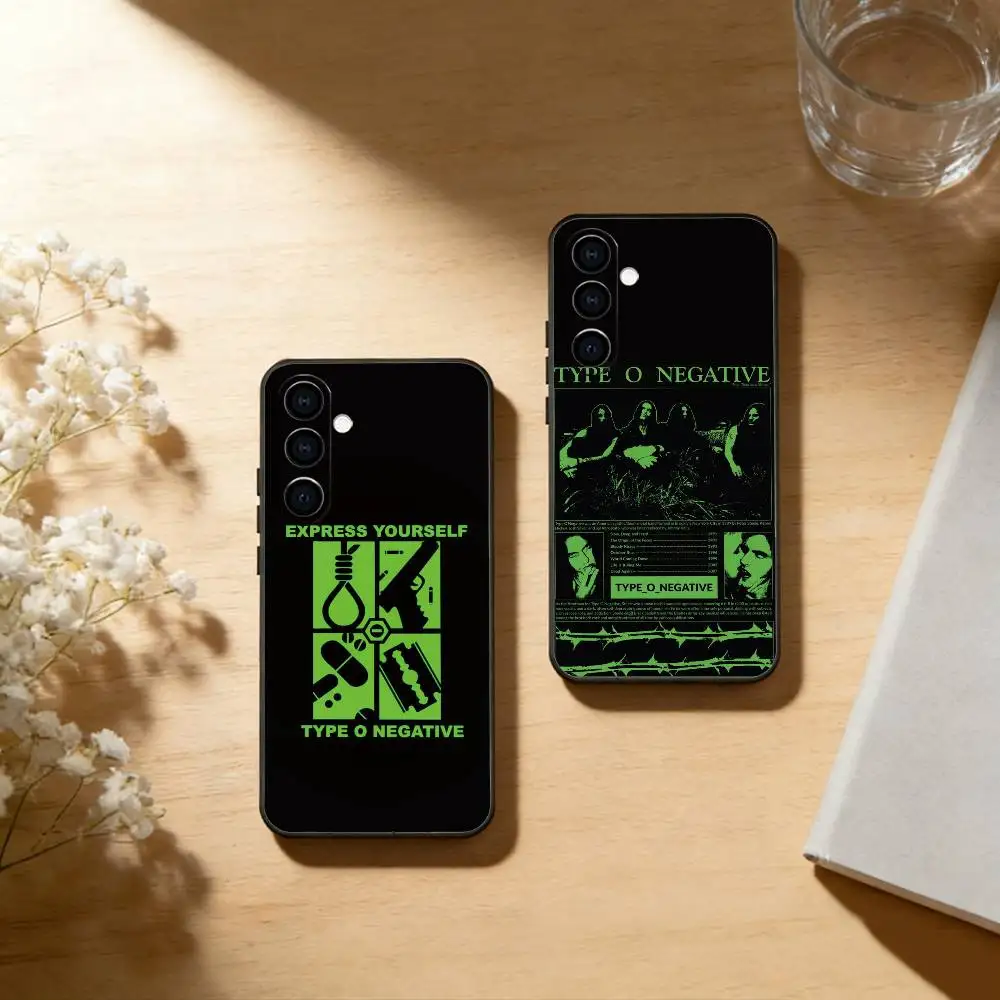 Type O Negative Rock Band Phone Case For Samsung Galaxy A73,A72,A71,A70,A53,A52,A51,Soft Silicone Black Cover