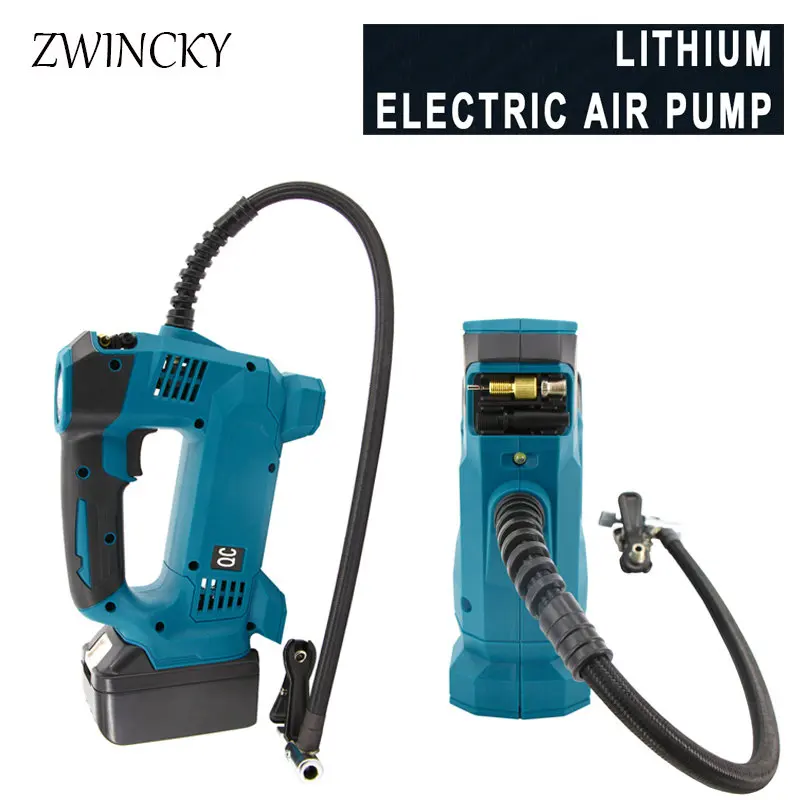 Electric Air Pump High Pressure Cordless Inflatable Pump With Digital Display Portable Car For Makita 18V Battery Pneumatic Tool