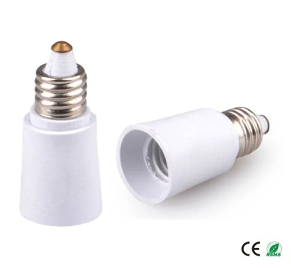 4pcs E11 To E11 Mini Screw Equipment Halogen LED Light Socket Extender Adapter Lamp Holder Converter Extender