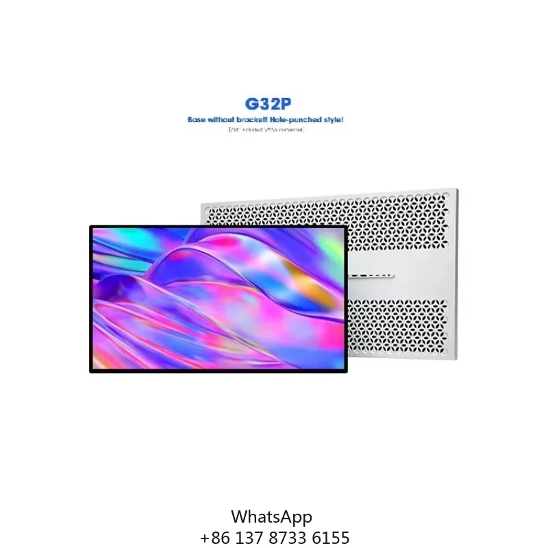 KUYCON G32P 60 Hz 99% SRGB Office IPS Premium Desktop Computer Display Led Monitor 32 Inch 6k Screen Without Bracket