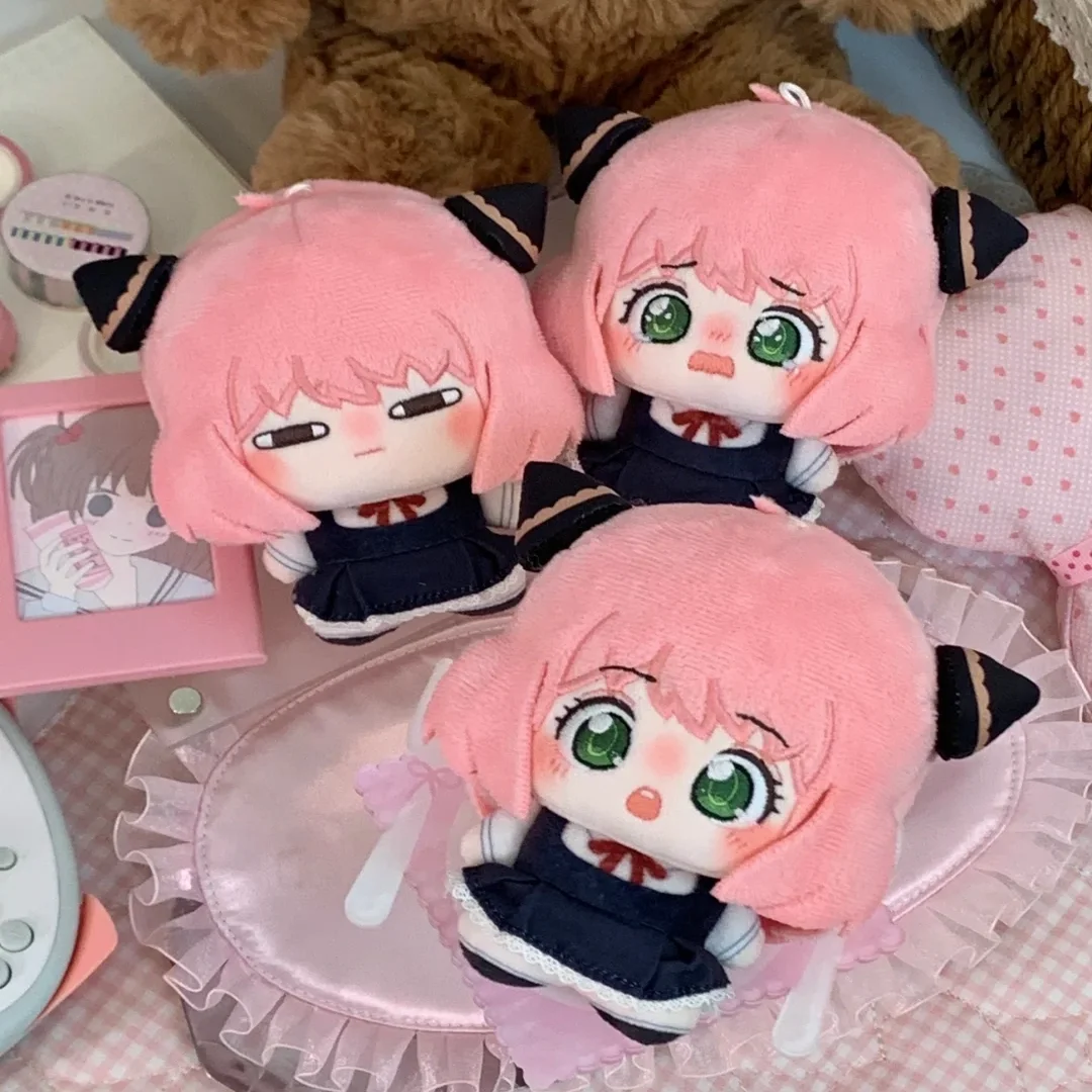 10 centimetri Mini Carino Kawaii Spy X Famiglia Anya Anime Peluche Ripiene Peluche Carino Peluche Portachiavi Giocattolo Ragazza Regali Di Compleanno