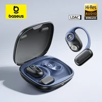 Baseus Bowie MF1/Eli 15i Fit auriculares inalámbricos deportivos de oído abierto Bluetooth 5,4 ganchos para las orejas auriculares deportivos de graves grandes 60 horas de reproducción