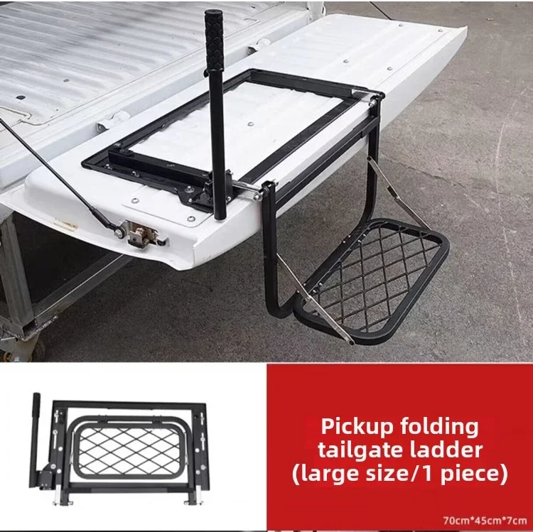 Trunk Ladder Conversion Tailgate Climbing  Raptor Folding Cargo Ladder Tailgate Ladder