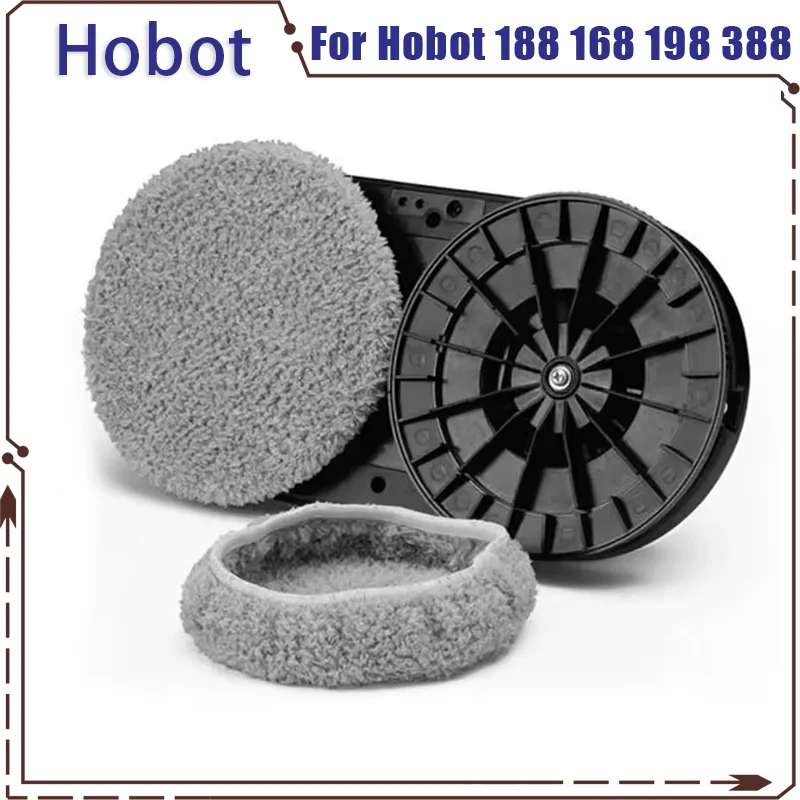 ممسحة زجاج النافذة لـ Hobot 188 168 198 388 نافذة روبوت لأغراض التنظيف المماسح الأنظف روبوت خرقة نافذة تنظيف الملابس #1