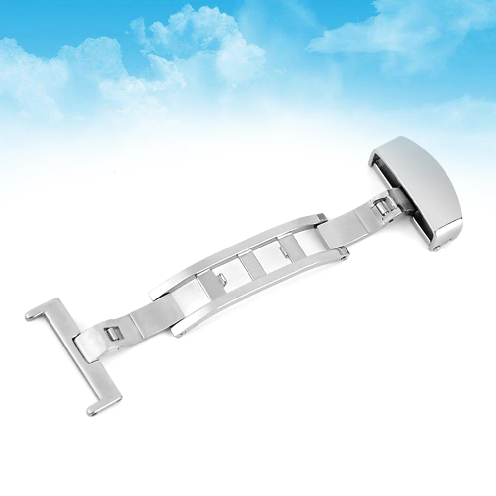 

Stainless Steel Watch Strap 18mm Straps for Men Band Watchband Single Buckle Belt