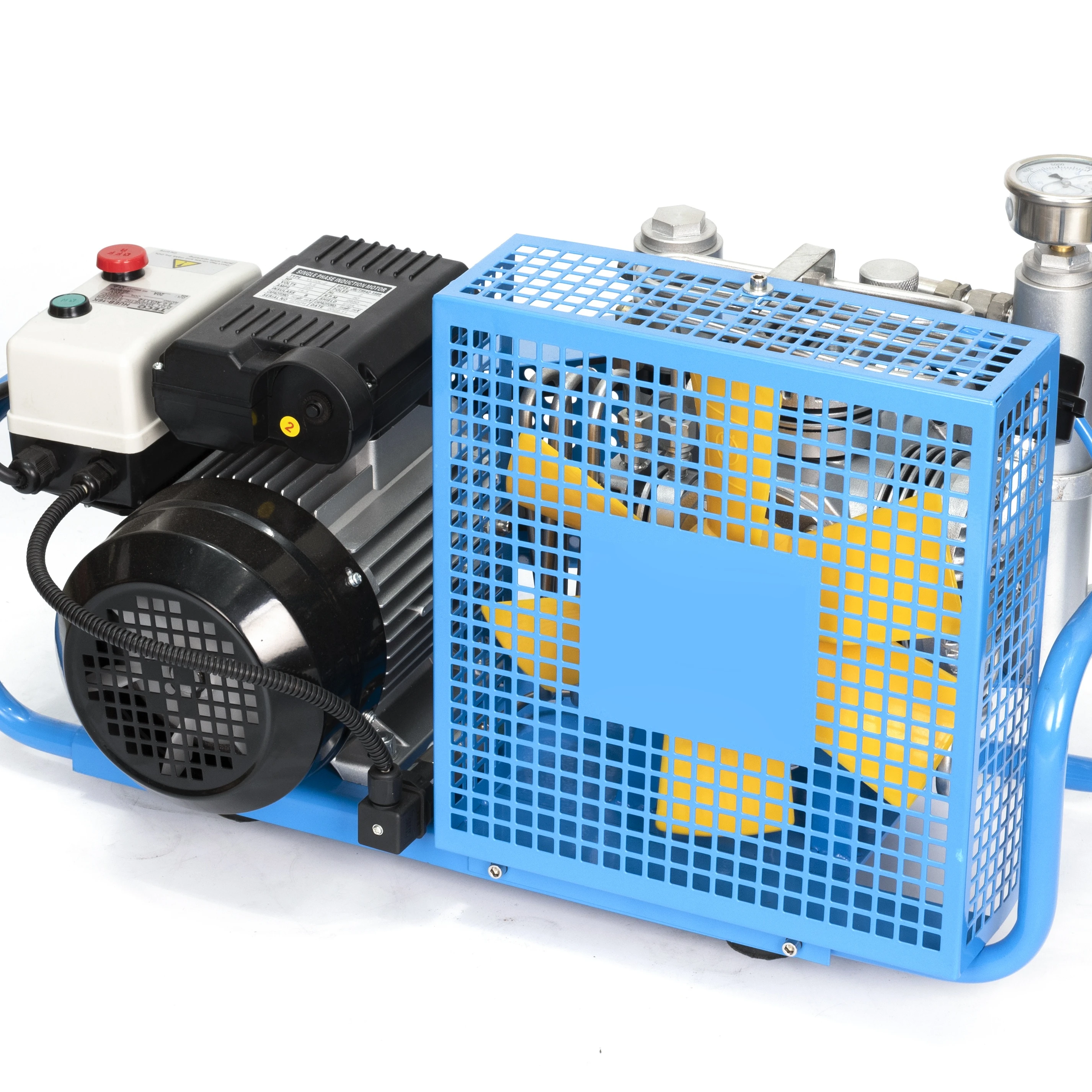 

100L Auto Stop Four Cylinder 200bar Small Portable Air Compressor