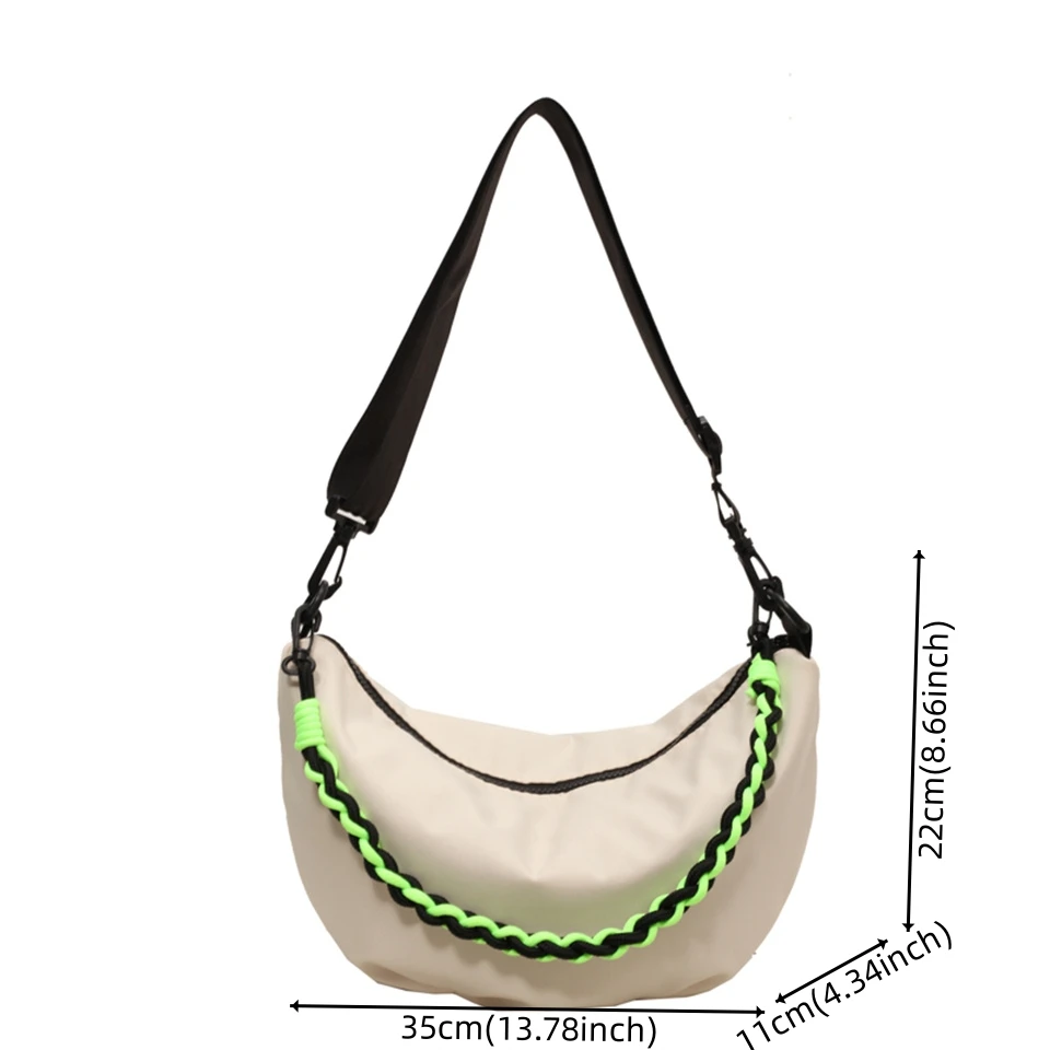 Waterproof Nylon Shoulder Bags New Luxury Handbags Travel Beach Fashion Top-handle Crossbody Bags For Women