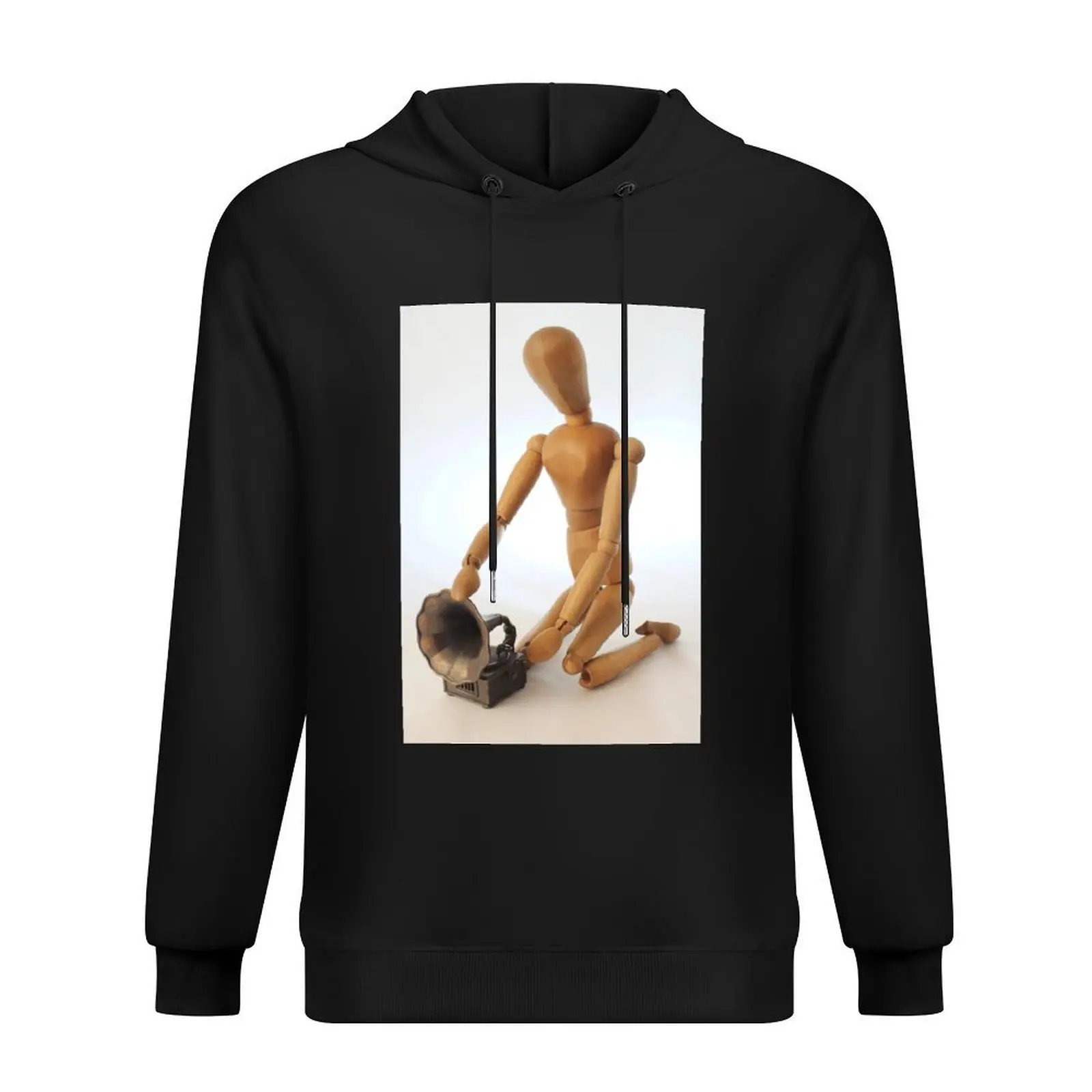 

Mannequin With Phonograph Hoodie clothes for men aesthetic clothing men clothing men's clothes hoodies for men high quality