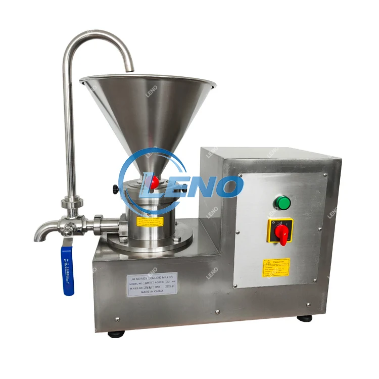 

Factory price food grade grinding mill sesame peanut butter making machine colloid mill