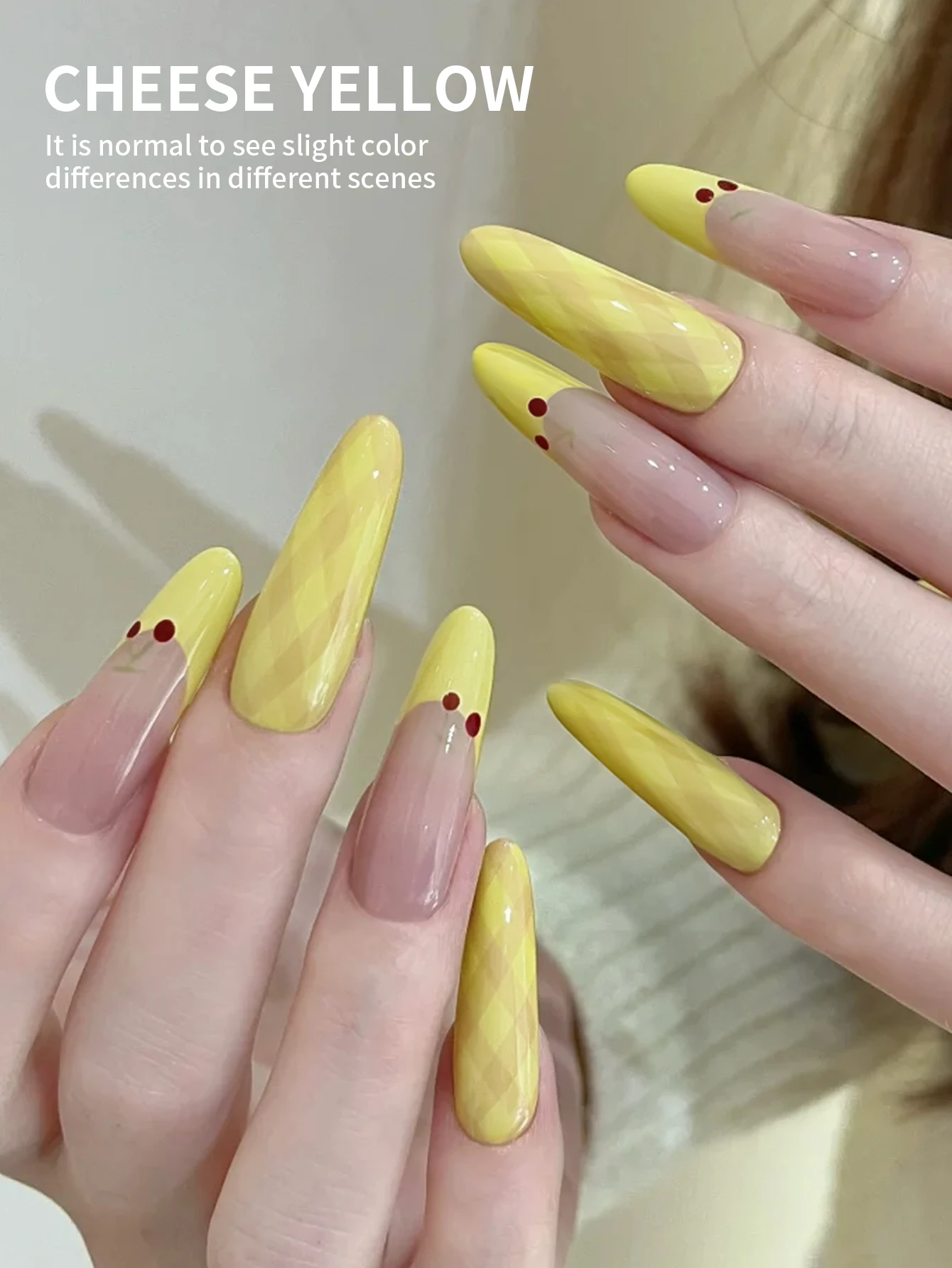 XEIJAYI – vernis à ongles Gel jaune fromage, 1 pièce, 15ML, non parfumé, formule UV LED, nuances vertes populaires, cadeau parfait