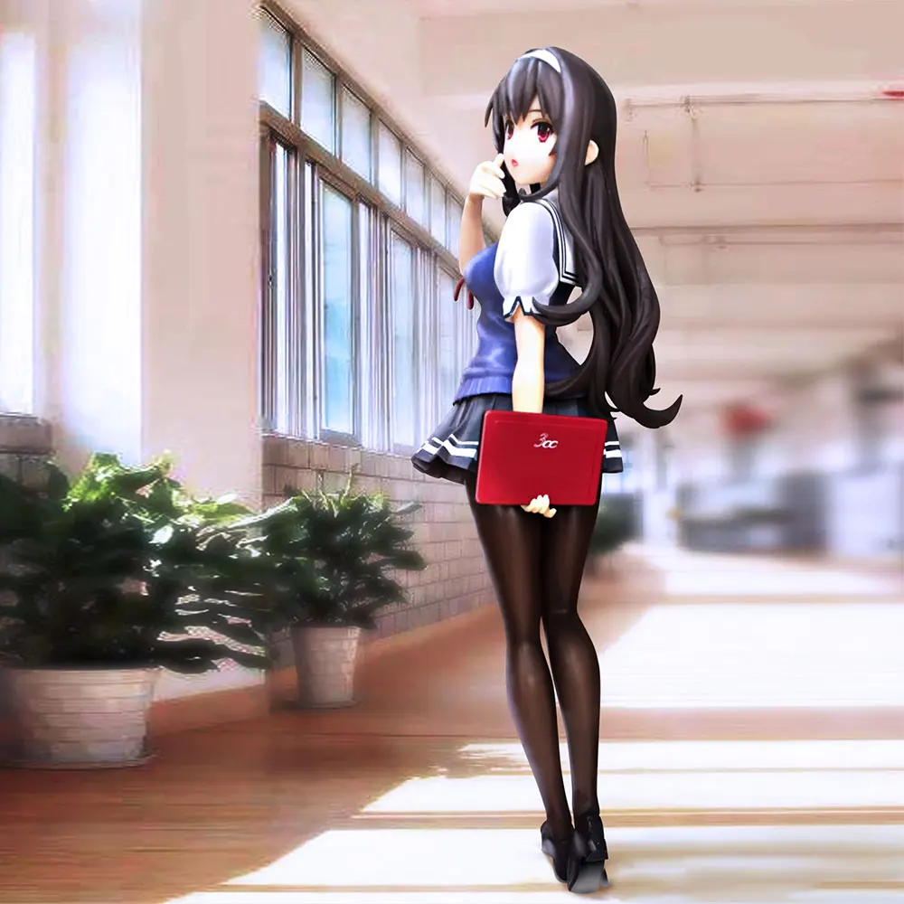 

20CM Anime Saenai Heroine no Sodatekata ♭ Figure Kasumigaoka utaha Stand Animation Model Toys Gifts Collection Decoration PVC