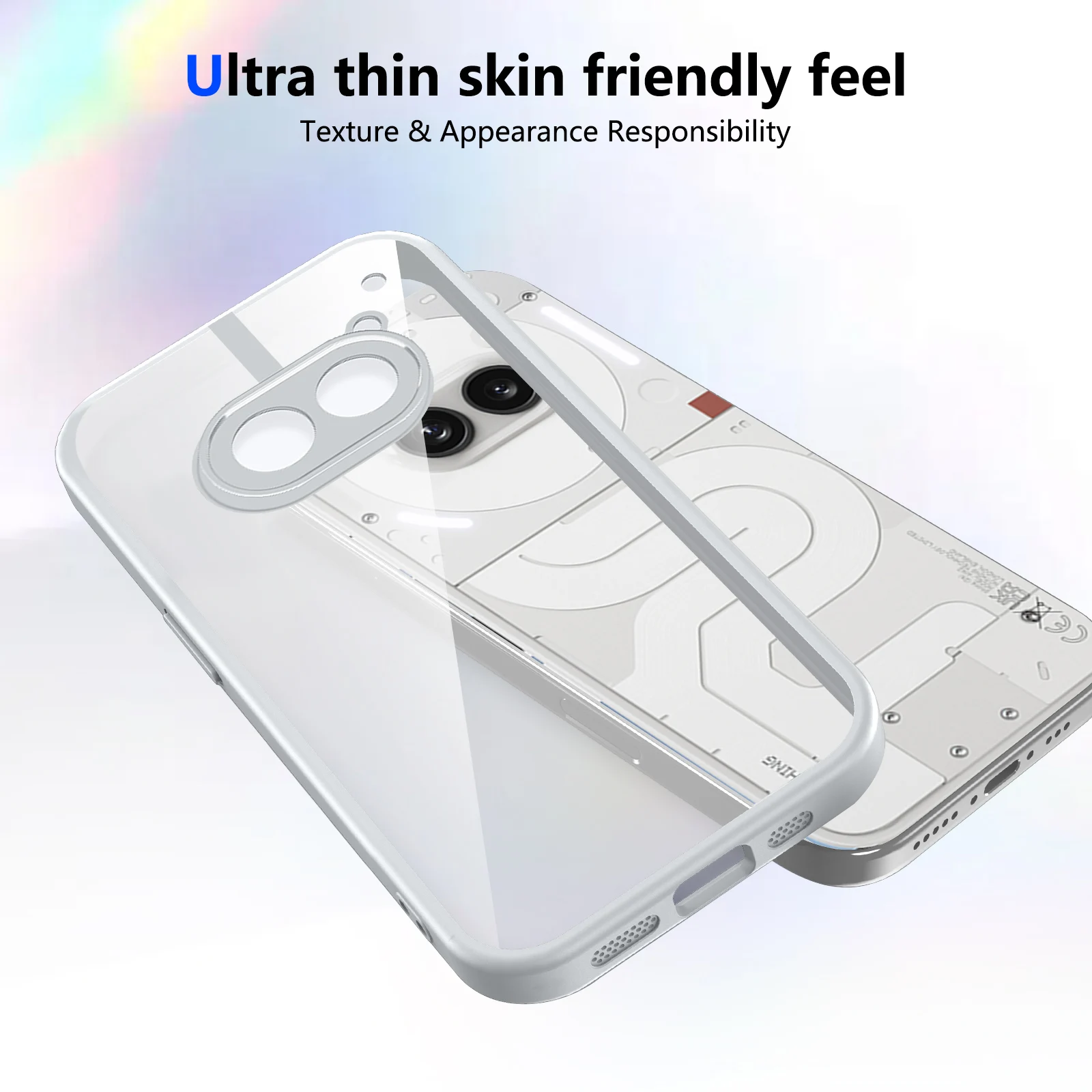 لا شيء الهاتف 2A زائد A142P حالة وسادة هوائية للصدمات السيليكون الوفير واضح ماتي الغطاء الخلفي غطاء واقٍ مزخرف لهاتف آيفون ل لا شيء Phone2A A142 #3