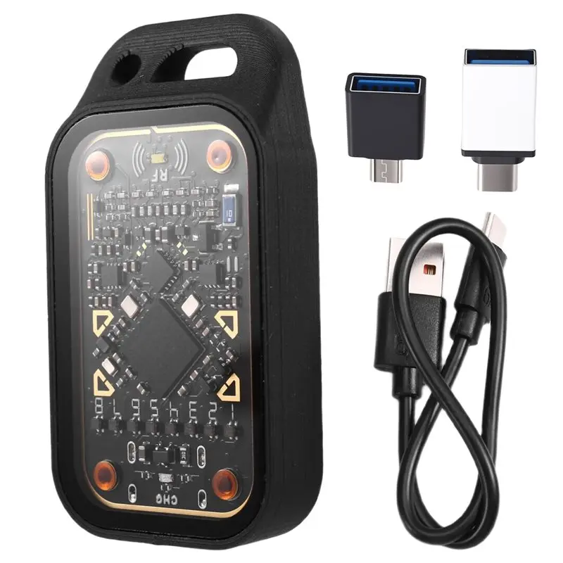 

Новый Tech Chameleon Ultra RFID Считыватель смарт-чипов Эмулятор смарт-карт 125K 13,56 МГц IC Декодирование идентификационных карт со сбросом + автоматическое прокалывание