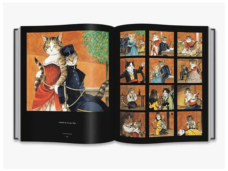 Cats Galore: Cats in Art Works Fun Painting English Version Art Book