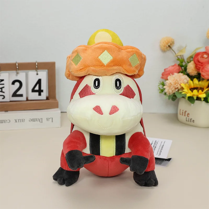 Pokemon LEGENDS Z-A Crocalor 10 inches Plush Toy , Nintendo Game Scarlet Violet Fire Crocodile Sword Shield Stuffed Animal Doll