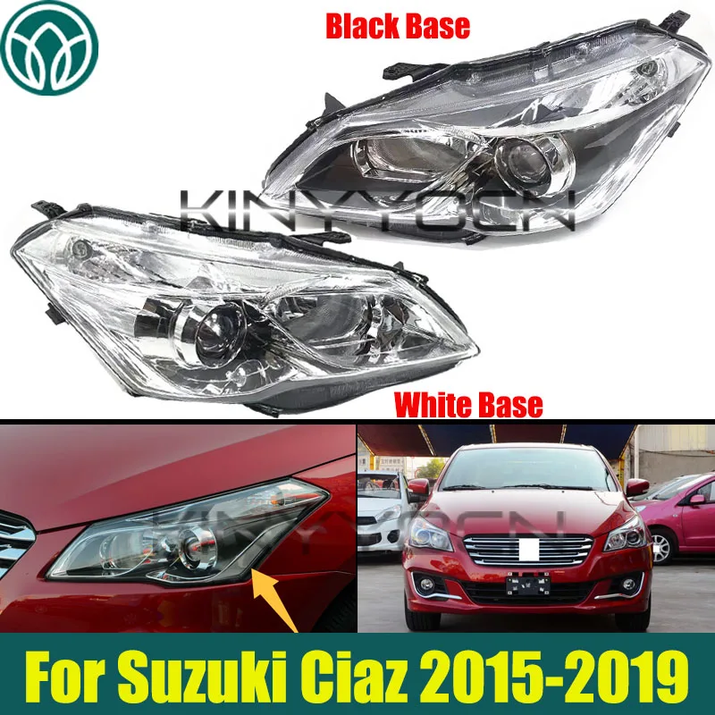 

Front Bumper Head Light Head Lamp For Suzuki Ciaz 2015 2016 2017 2018 2019 Car Light Headlight Headlamp