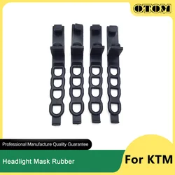 OTOM Motorcycle Headlight Mask Rubber Bracket Tape Support Rubber Fixing Strip For KTM XCW EXCF FE TE TX FS 250 450 Motorbike