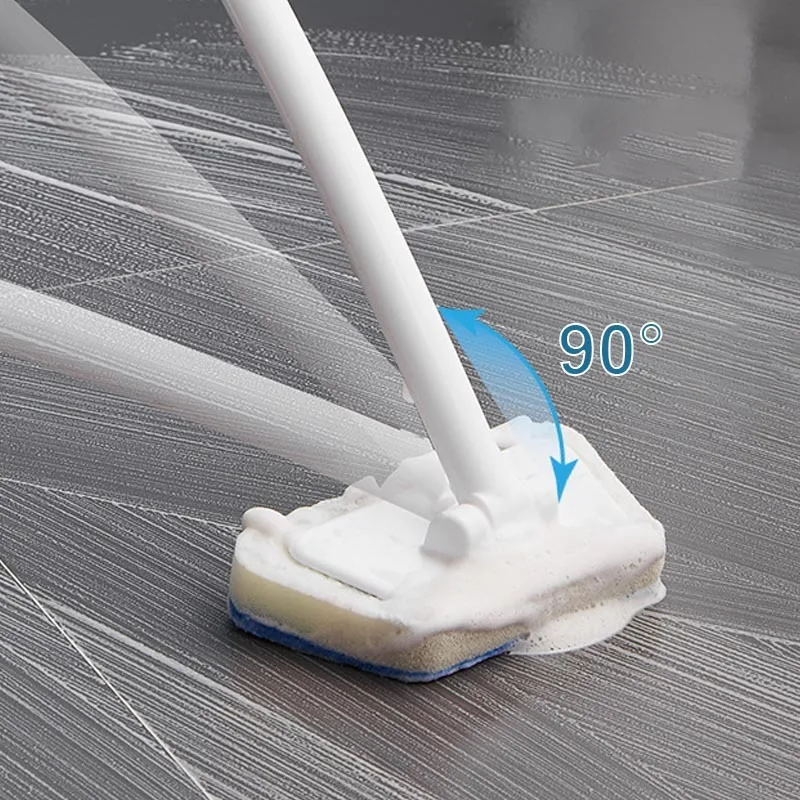 Multifunctional Bathroom Brush Wash The Ground Seam Brush Tile Long Handle Wall Wash Toilet Cleaning Removable Bathtub Brushes