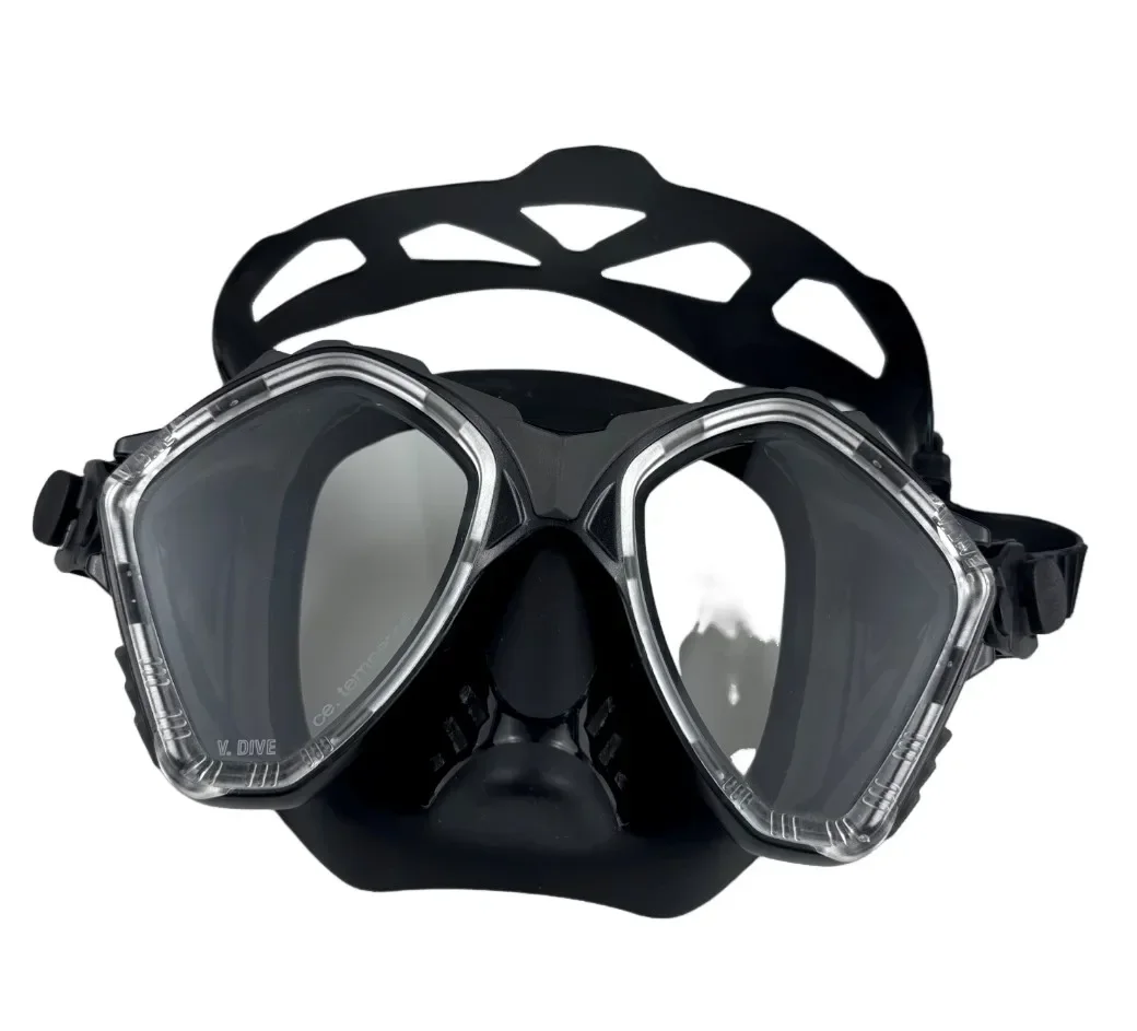 Anti Leak Anti Fog Single Lens Large View Diving Mask Snorkel