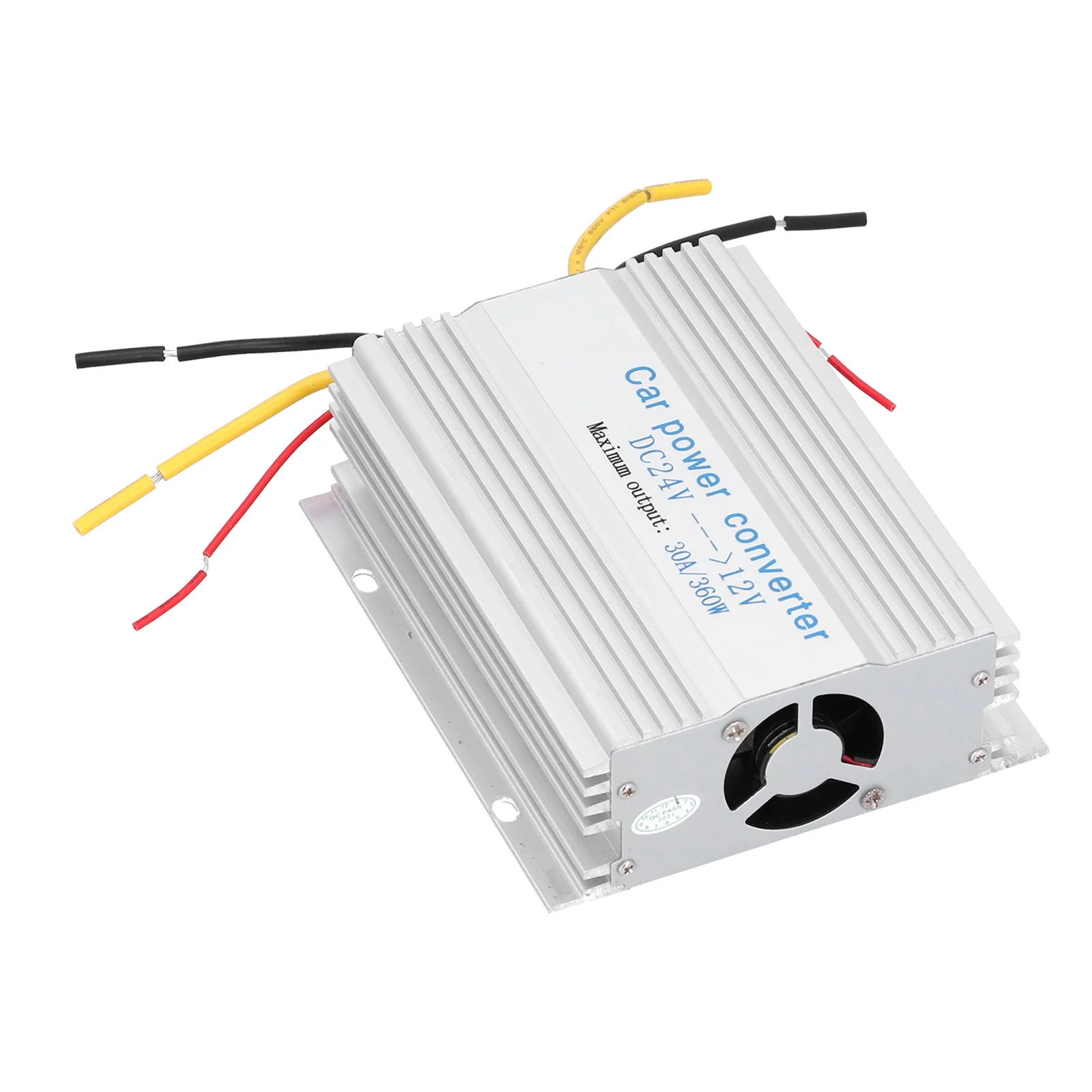 DC24V to 12V Power Voltage Regulator 30A for Truck Bus RV OEM Replacement Step Down Converter Power Supply Adapter