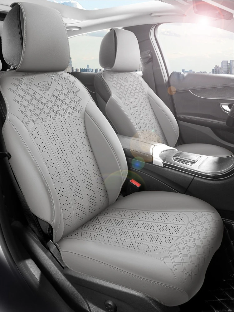 High Quality Leather Car Seat - Leather Car Seat Covers Full Set Universal 评论和价格