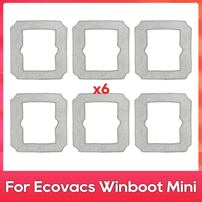 

For Ecovacs Winboot Mini Vacuum Cleaner Mop Cloths Rag Accessory Spare Parts