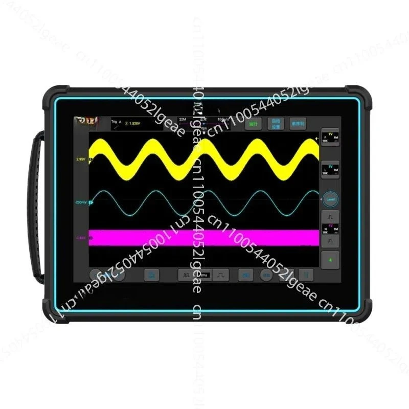 Portable Handheld Digital Oscilloscope 20MHz 4 Channel 8 Inch Display 1 GSa/s