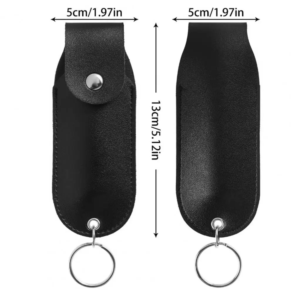 Mini Portable Spray Keychain Storage Bag Keychain Spray Holster Bag Compact Self defent Spray Holder Keychain with Cover