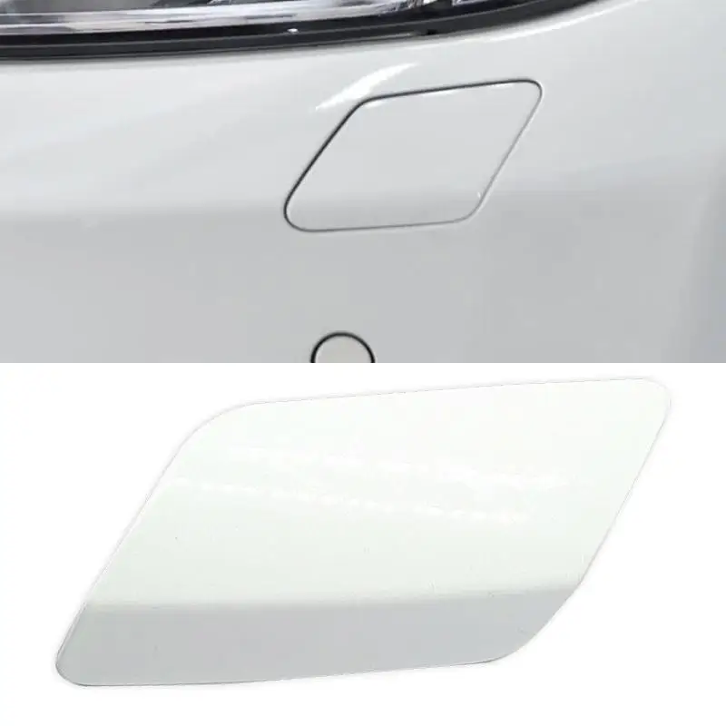 61677253393 Tapa de boquilla de chorro de pulverización limpiaparabrisas delantero izquierdo blanco compatible con BMW Serie 3 E92 LCI E93 LCI Coupe 2011-2013
