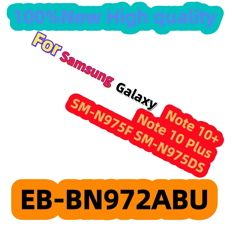 

Brand New EB-BN972ABU Battery For Samsung Galaxy Note 10+ Note 10 Plus SM-N975F SM-N975DS Phone Batteries Fast Shipping+ Tools