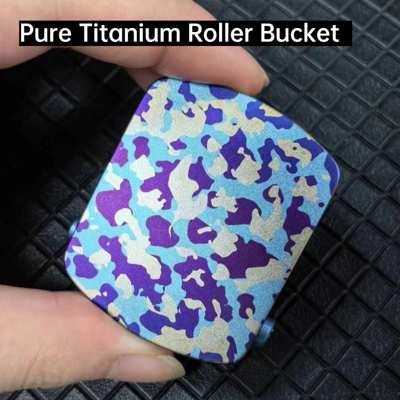 35/38mm fivela de cinto de titânio puro rolo fivela automática à prova de ferrugem resistente ao ar livre masculino tático lona fivela de cinto