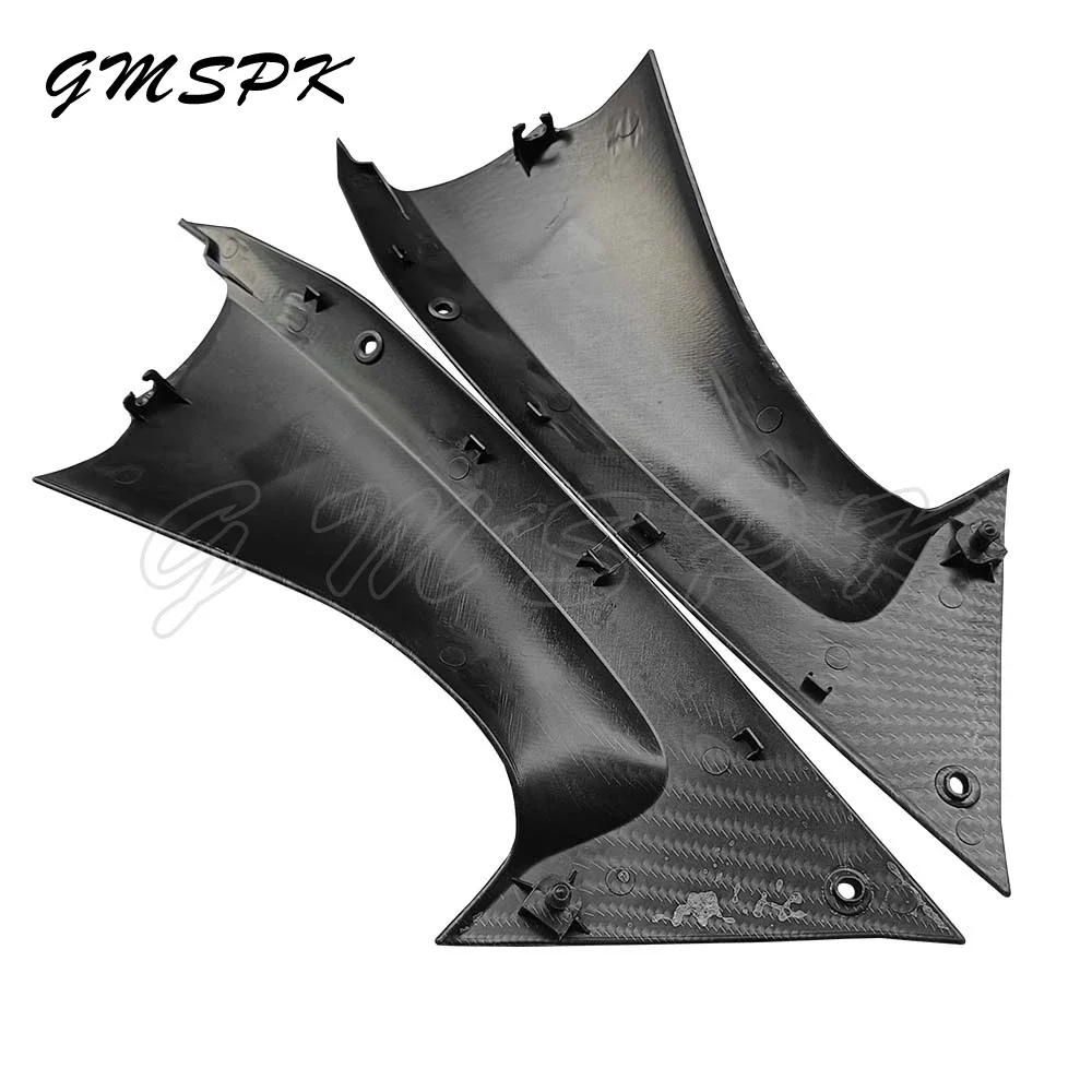 Motorcycle ABS Carbon Fiber Style Air Duct Side Panels Fairing Cover Fit for Yamaha YZF R6 2008 2009 2010 2011 2012 2013 2014