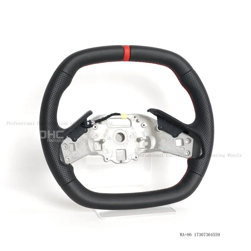 Hot-selling full-leather car steering wheel modification for Chevrolet Corvette C8 2020 model view 3