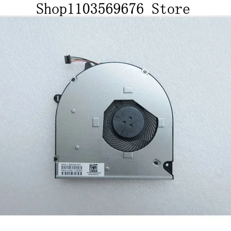 New Original laptop CPU cooling fan for HP 15s-du3038tu 15s-gy0001au 15s-gr0006au 250 255g 8 G9 L52034-001 HiAR