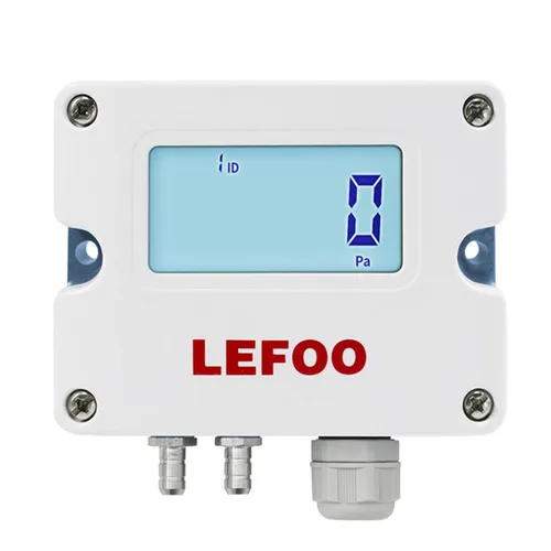 LEFOO-transmisor de presión diferencial de aire, conducto alimentador de presión de aire, ± 100 ~ 10000Pa, LFM52