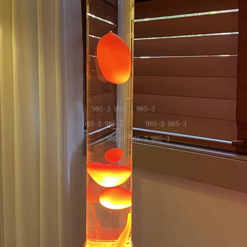 Floor wax lamp jellyfish lamp lava onion lamp exquisite lighting height of 125cm/145CM