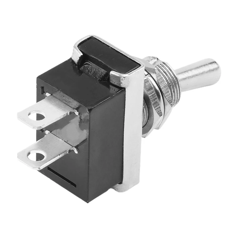 High Quality Brand New ON/OFF Rocker Switch Light Metal 50mΩ Max Car Dash Flick Switches For 12.5mm Round Hole