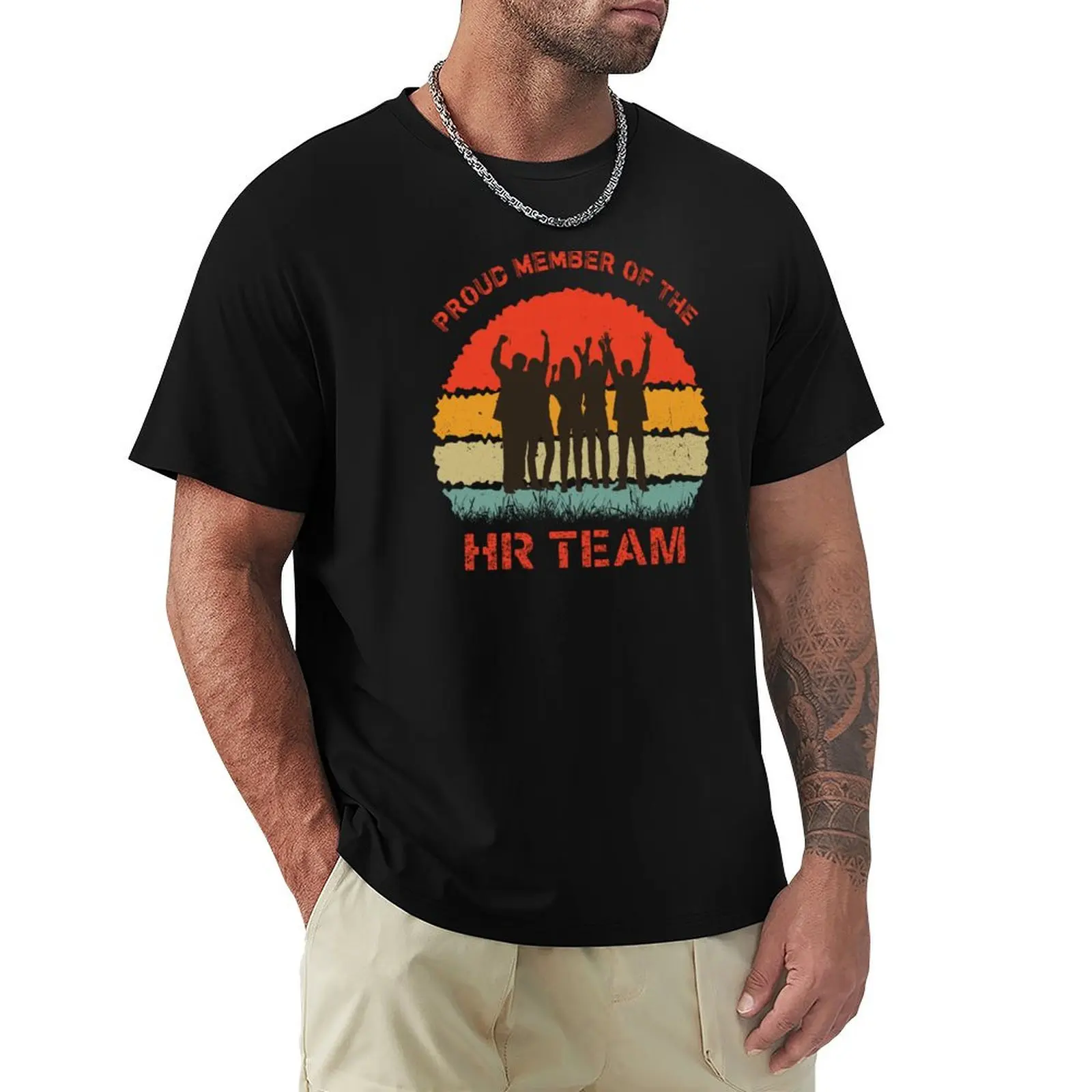Human Resources Business Partner HR Team T-Shirt Lightweight Basic Short Sleeve Shirt