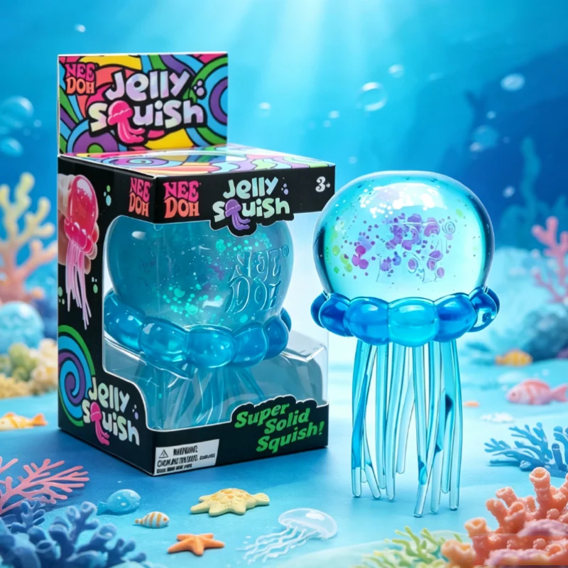 2026 Novo Brinquedo Squishy Fofo Nee Doh Jelly Hops, Brinquedo Sensorial à Prova d'Água para Brincadeiras Aquáticas, Ótimo Presente para Meninos e Meninas