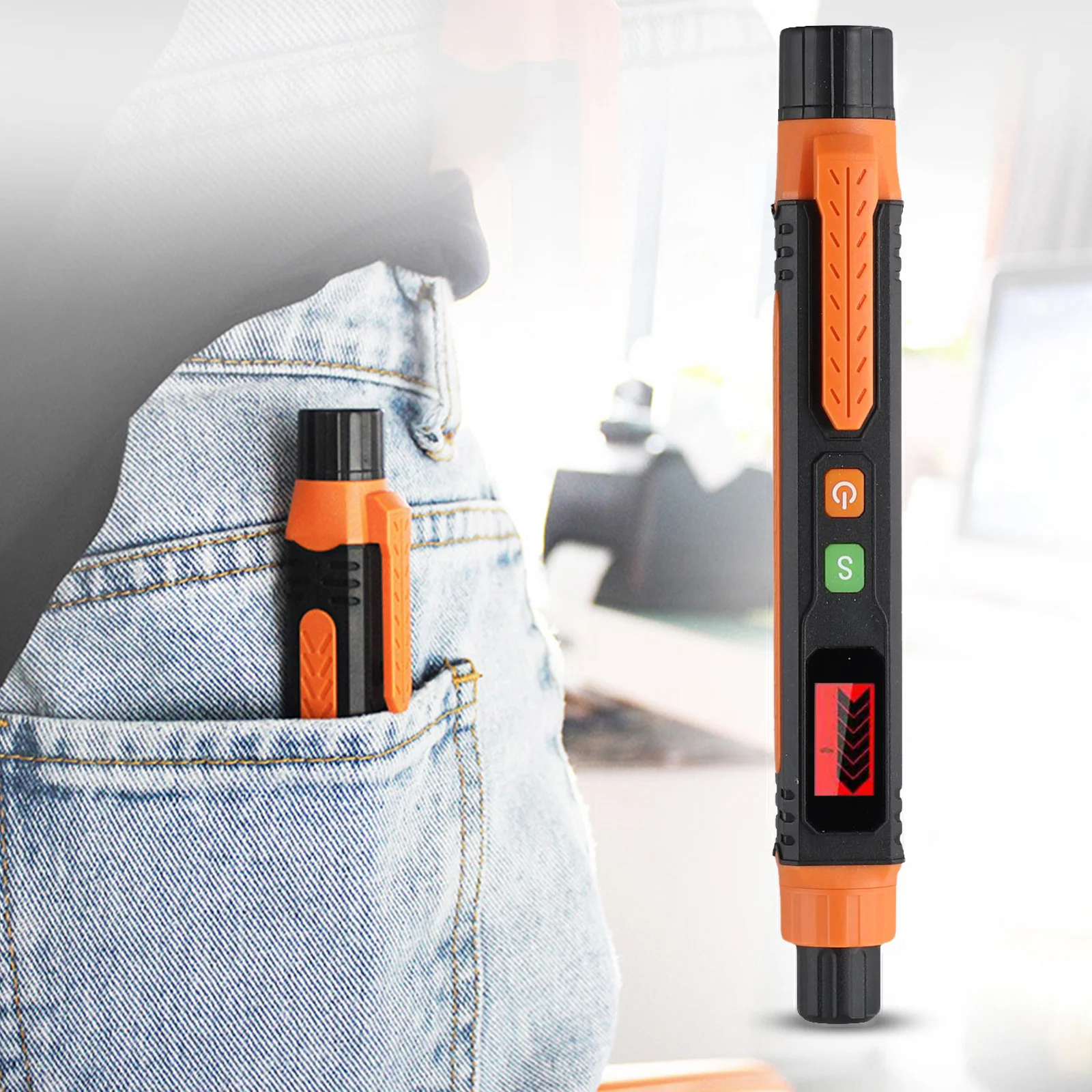Handheld Leak Detector As Shown In The Figure Portable Gas Detector Cost-effective Solution Lightweight Design