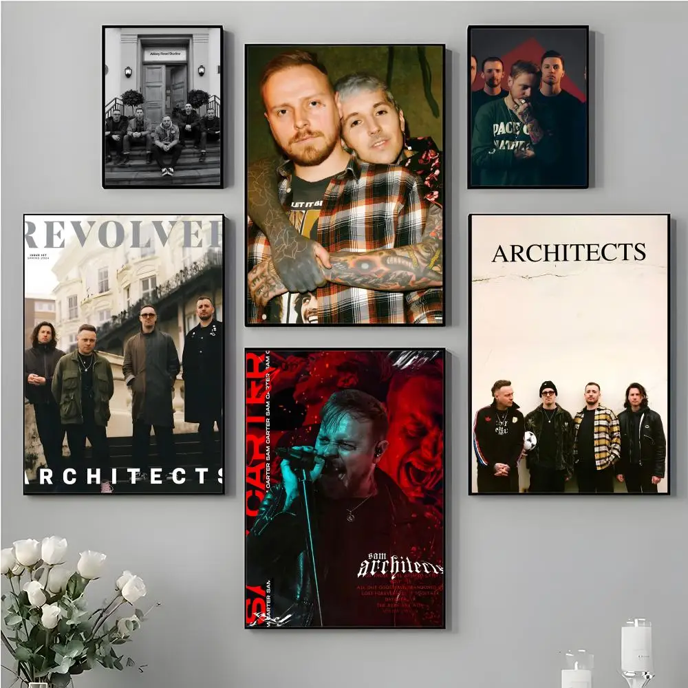 Music Architects-ss Band Poster Top-Quality For Household Room Bar Cafe Wall Art Decor & Gift Item