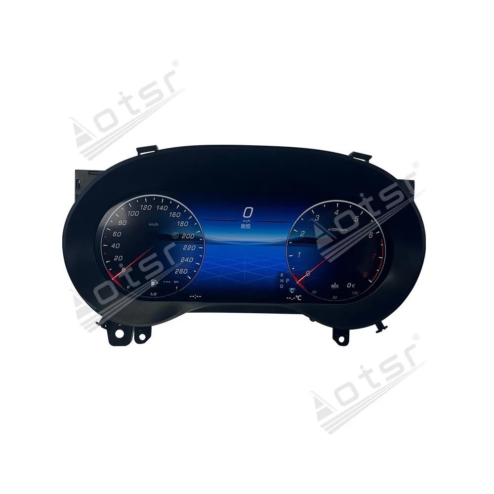 

12.3'' Screen For Mercedes-Benz GLA A 2013 to 2017 HDMI LCD instrument panel Linux System Virtual Cockpit Speedometer Dashboard