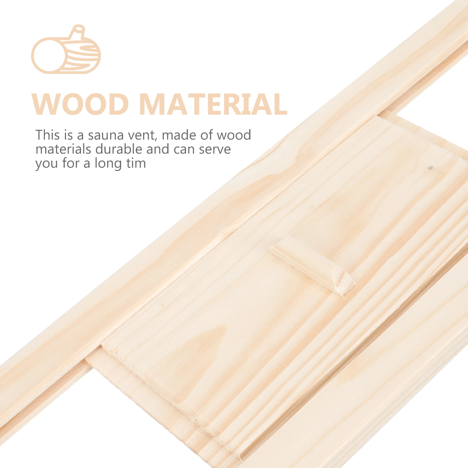 

Wooden Sauna Air Vent Durable Ventilation Window Sauna Room Supply Fresh Air Introduction Must Have Item Steam Room